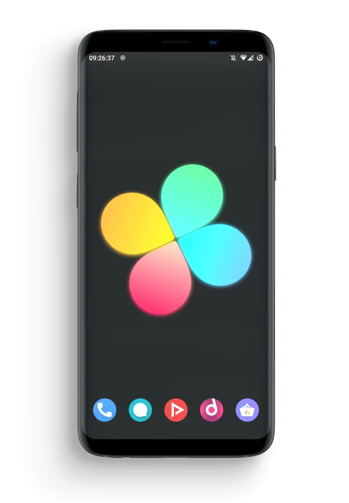 Ariel Phone telefon za decu, početni ekran.