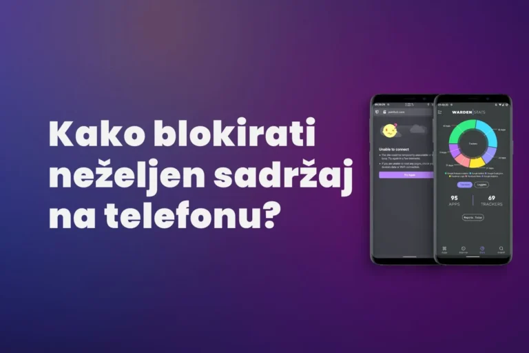 Blokiranje neželjenih sadržaja na Ariel Phone telefonu za decu